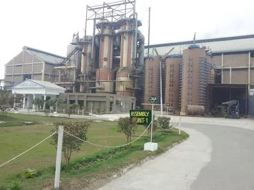 Fatima Sugar Mill processing plant, Kot Addu area