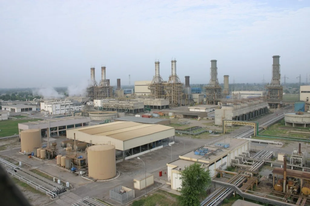 Kot Addu Power Company thermal plant on the Indus left bank